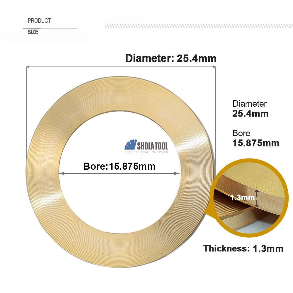 Brass Washer Injector Rings Copper Washer Carbon Steel Gasket Angle grinder inner for Diamond Circular Saw Blade