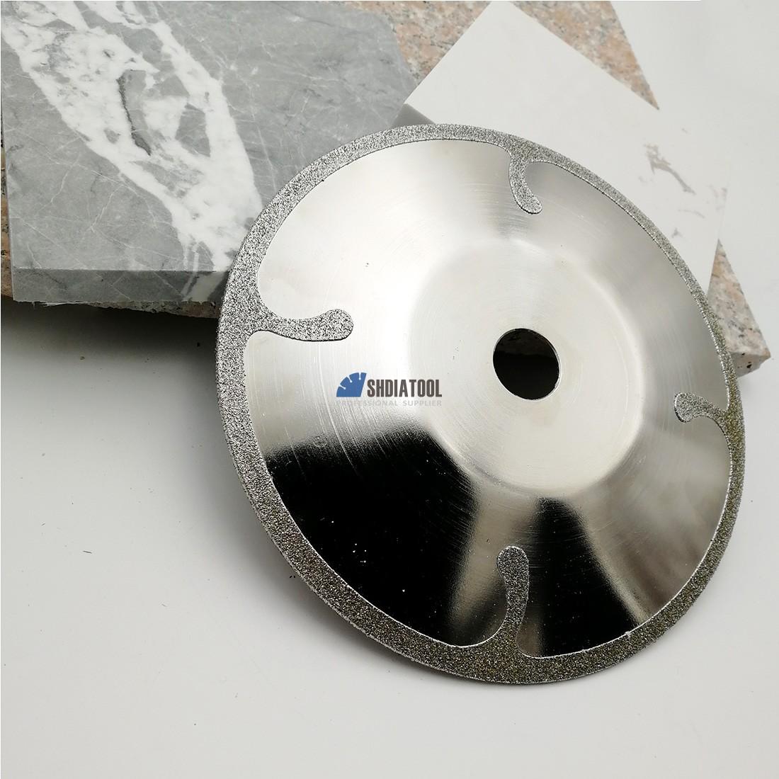 7inch/180MM Electroplated Diamond Cutting Grinding Disc Circular Saw Blade Cutting Blade with 7/8