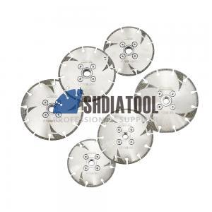 4in/4.5in/5in Double Sided Electroplated Diamond Cutting Saw Blade Cutting Disc Grinding Wheel for Marble Granite Stone