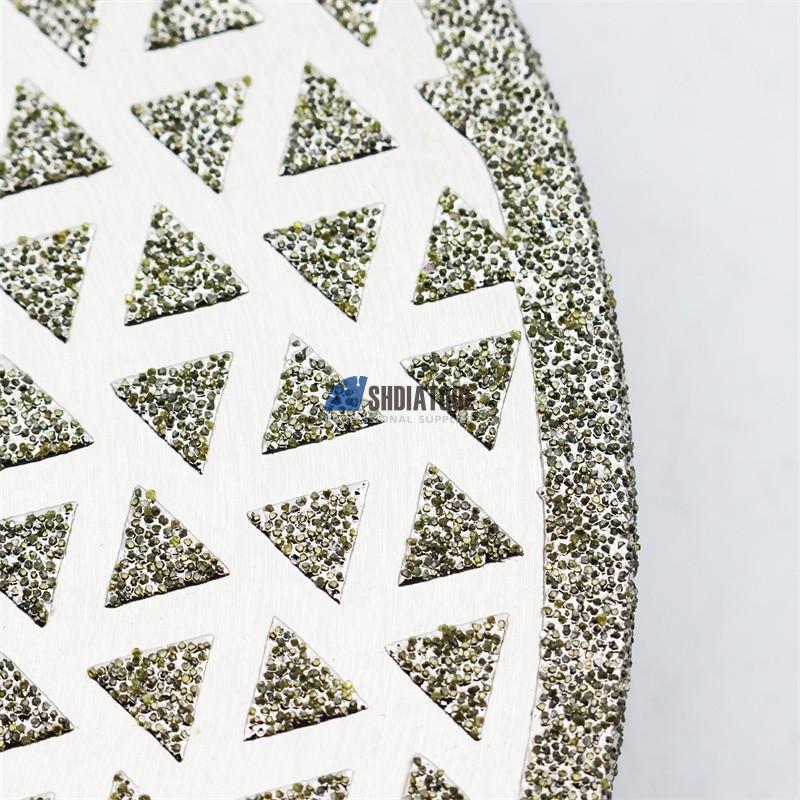 4''/4.5''/5'' Cutting Grinding Disc Electroplated Diamond Saw Blade with Single Sided Coated For Granite Marble