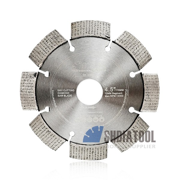 Laser welded Diamond Arrayed Blade (7 sizes available)