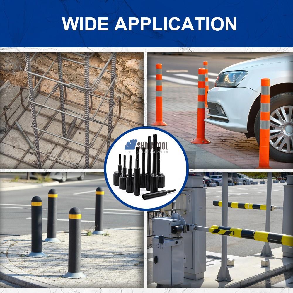 SDS PLUS Ground Rod Driver Earth Stake Grounding Rod for SDS-PLUS Rotary Hammers and Demolition Hammers