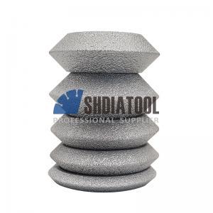 Vacuum Brazed V-shape Diamond CONVEX Wheel / Profile Grinding Wheel For Stone Artificial Stone Ceramics Glass Concrete
